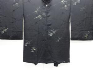 抽象模様織り出し一つ紋羽織